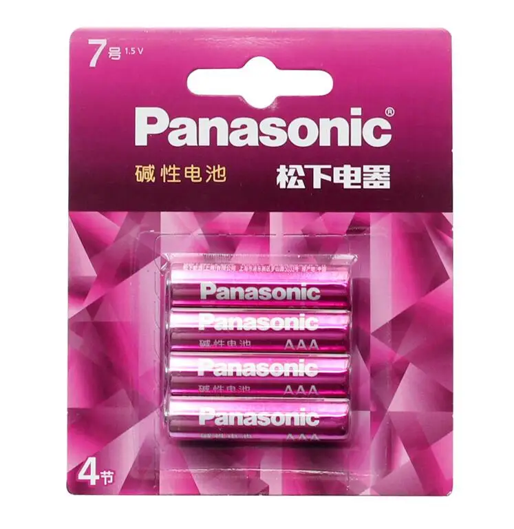 

20pcs/lot Panasonic 1.5V AAA Toys Alkaline Batteries Primary Dry Battery Cell For Remote Controls Alarm Clocks.4pcs/pack