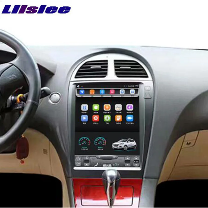 Liislee 2 din Android для Lexus ES 350 GSV40 2007 ~ 2012 большой экран Автомобильный мультимедийный
