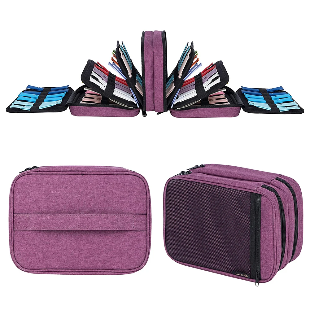 

84 Slot Smart Watch Band Storage Organizer Multifunction Portable Watch Strap Box for Travel Case Pouch Dustproof Watchband Bag