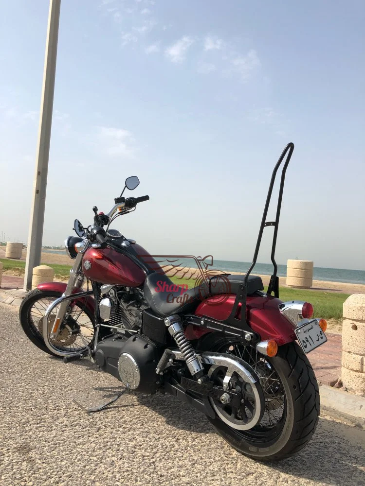 Задняя спинка для мотоцикла Harley Dyna Street Bob FXDB Super Glide Custom FXDC Low Rider FXDL|Накладки и