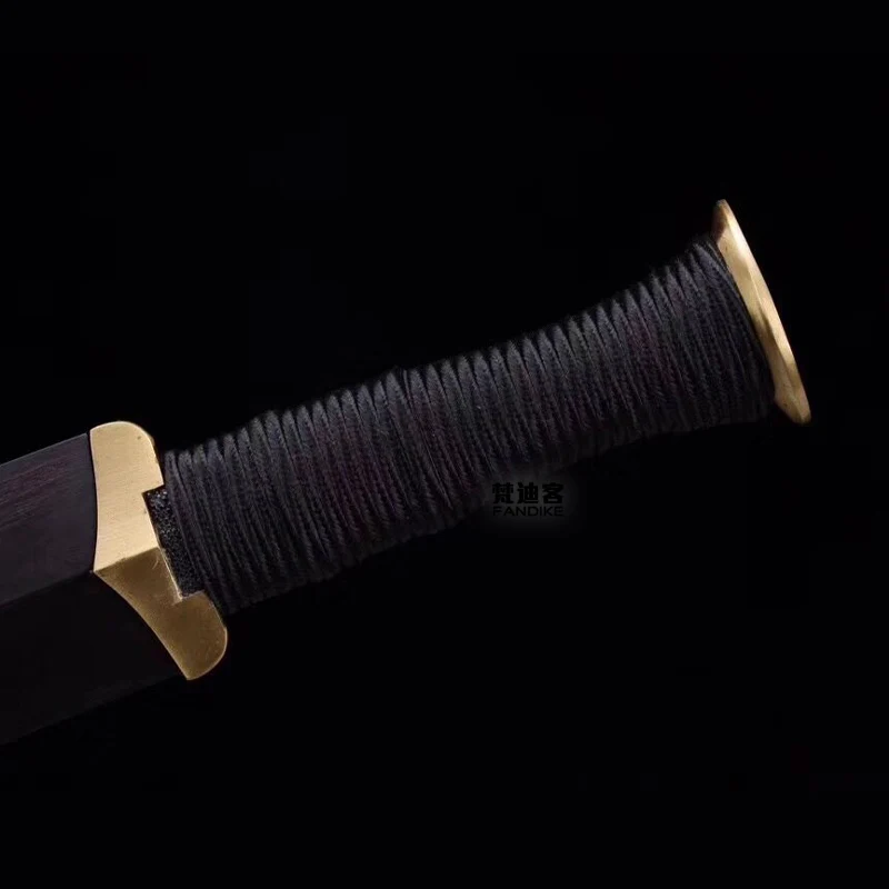 Качество ручной работы изогнутая сталь китайская династия Хань Восьмигранная