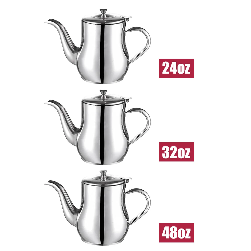 

For Kitchen Easy Clean Drip Free Grease Strainer Oil Dispenser Bottle Home Cooking Ergonomic Handle Portable Stainless Steel BBQ