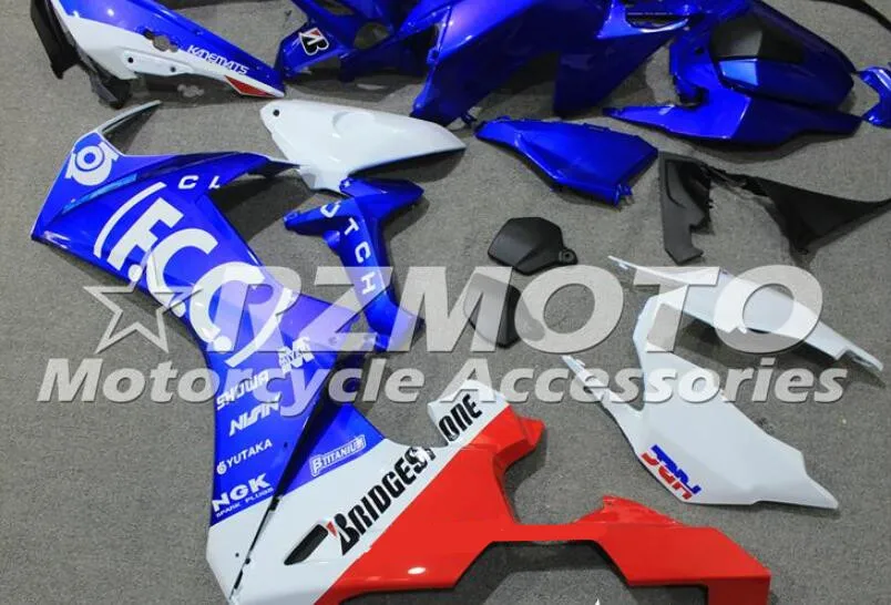 ABS мотоцикл обтекатели комплект Подходит для HONDA CBR1000RR 17 18 CBR1000 1000RR тела набор на заказ красный синий