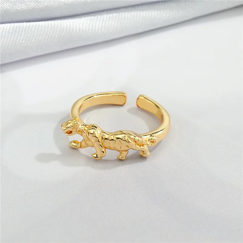 Кольцо в стиле панк для мужчин и женщин Крутое регулируемое ювелирное изделие