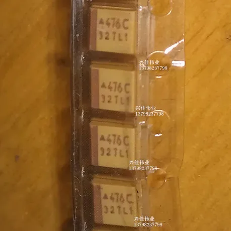 

Original 5pcs/ 16V47UF 476C 47UF 16V B3528 B Type 1210 Tantalum Capacitor SMD