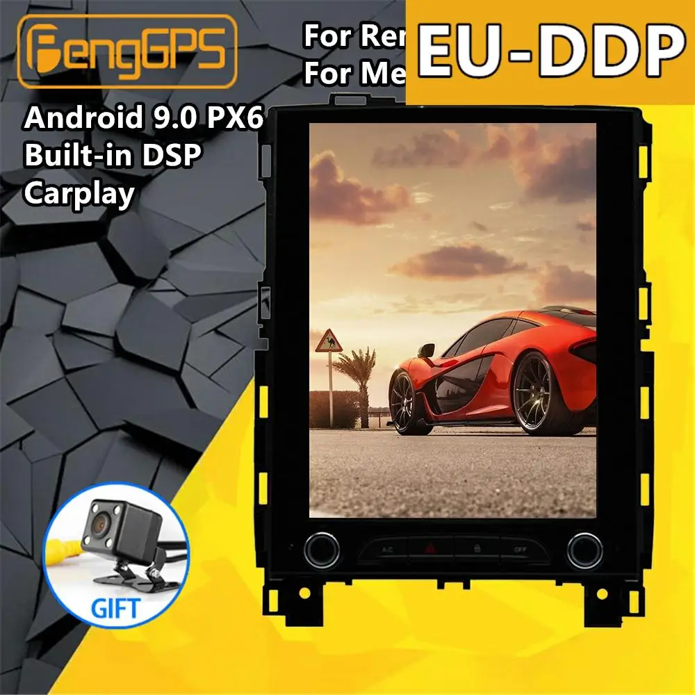 Android PX6 Tesla экран IPS для Renault Megane 4 KOLEOS 2016 + Автомобильный мультимедийный плеер