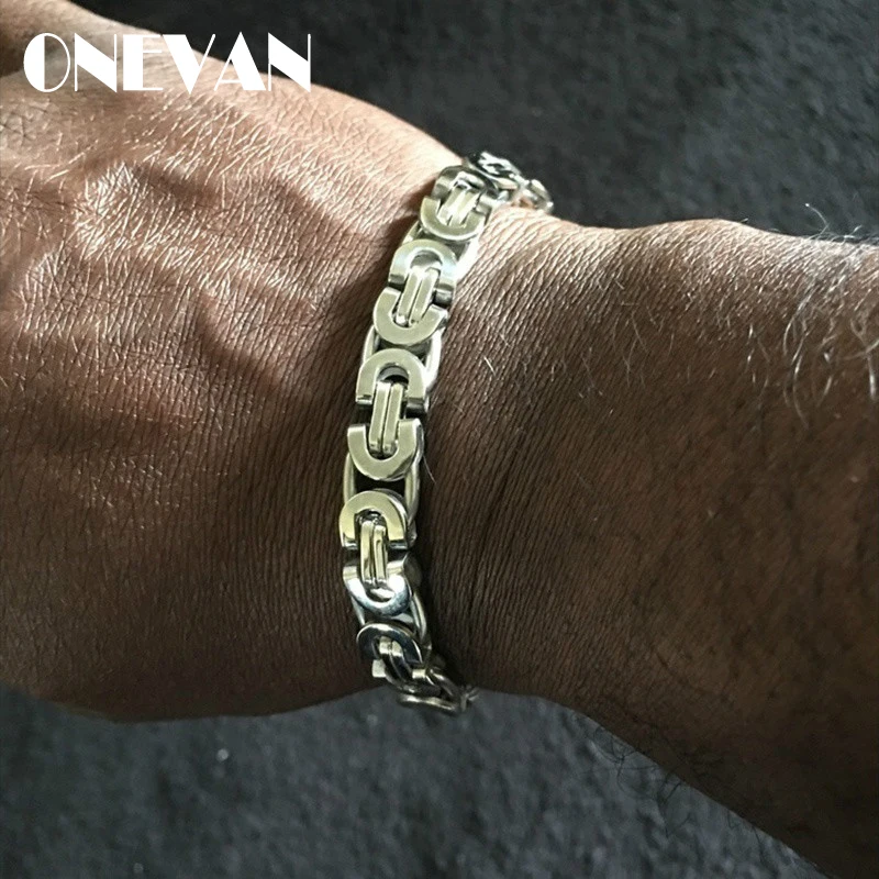 Модный Ювелирный Браслет yyw из нержавеющей стали для мужчин и женщин крутая