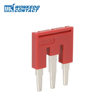 FBS 3-6 Перемычка FBS 2-6 штекер в мост для ST4 STTB4 din-рейку клеммные блоки L11/H22.8/W3.1 мм - Цвет: FBS 3-6