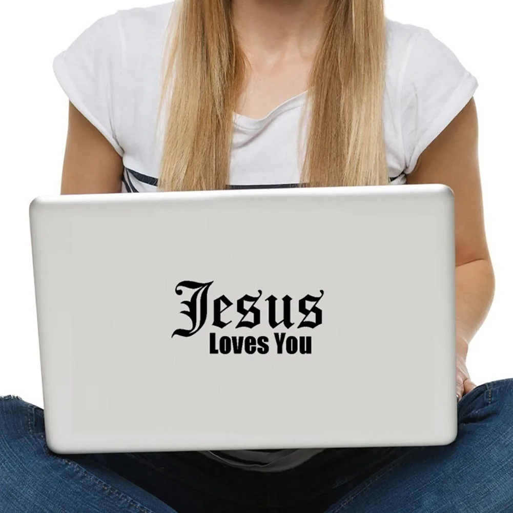 Jesus Love You Letters светоотражающие наклейки на окна автомобиля Декор внешние