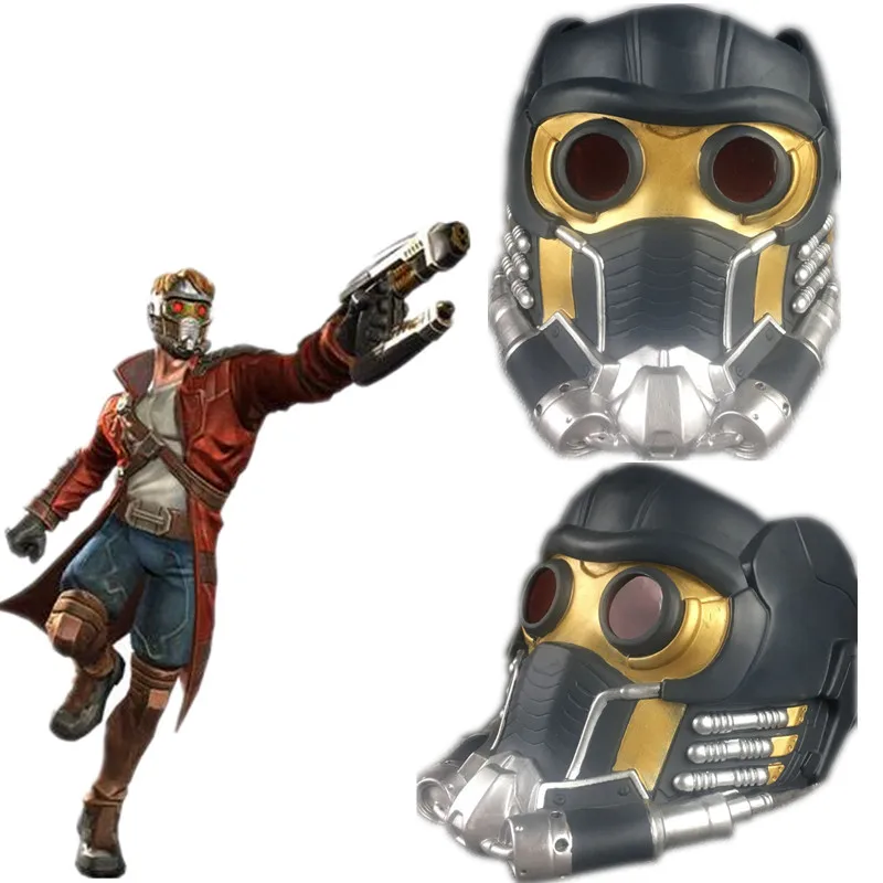 Шлем для косплея из ПВХ стражи Галактики Vol. 2 Star Lord | Тематическая одежда и