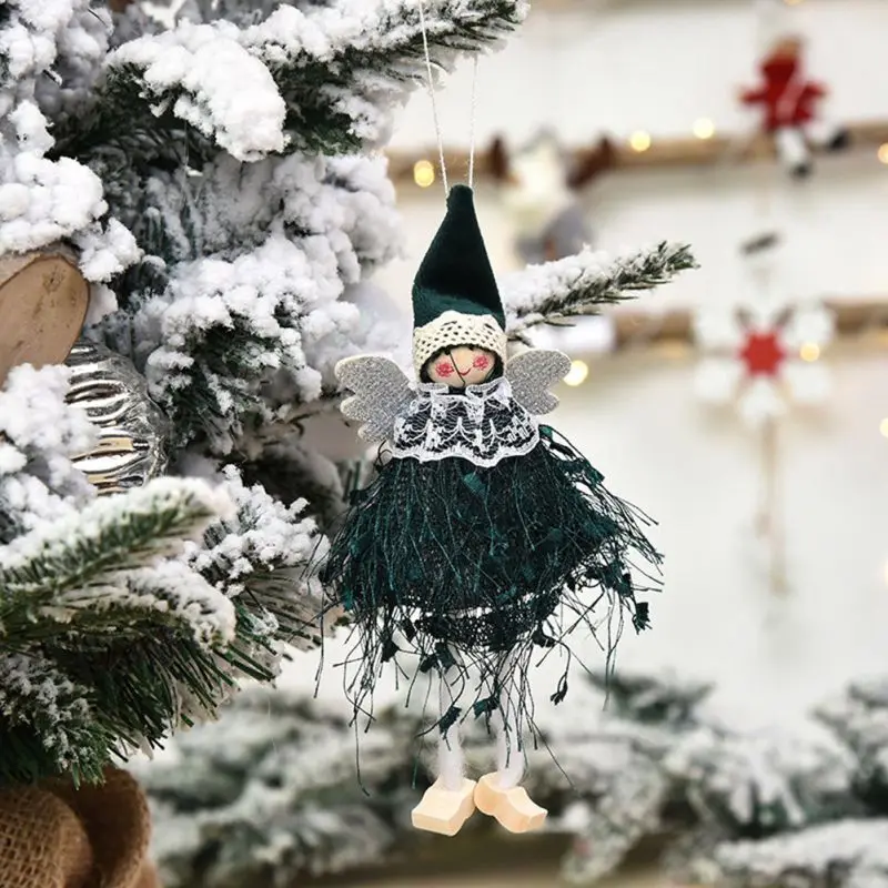 

Christmas Decorations, New Angel Ornaments, Creative Dolls, Christmas Tree Pendants, Window Dressing Supplies, Red