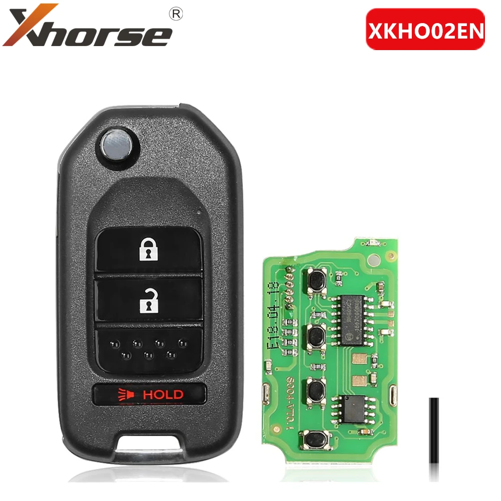 

Xhorse XKHO02EN Universal Remote Key Fob 2+1 Button for Hon-da Type for VVDI Key Tool