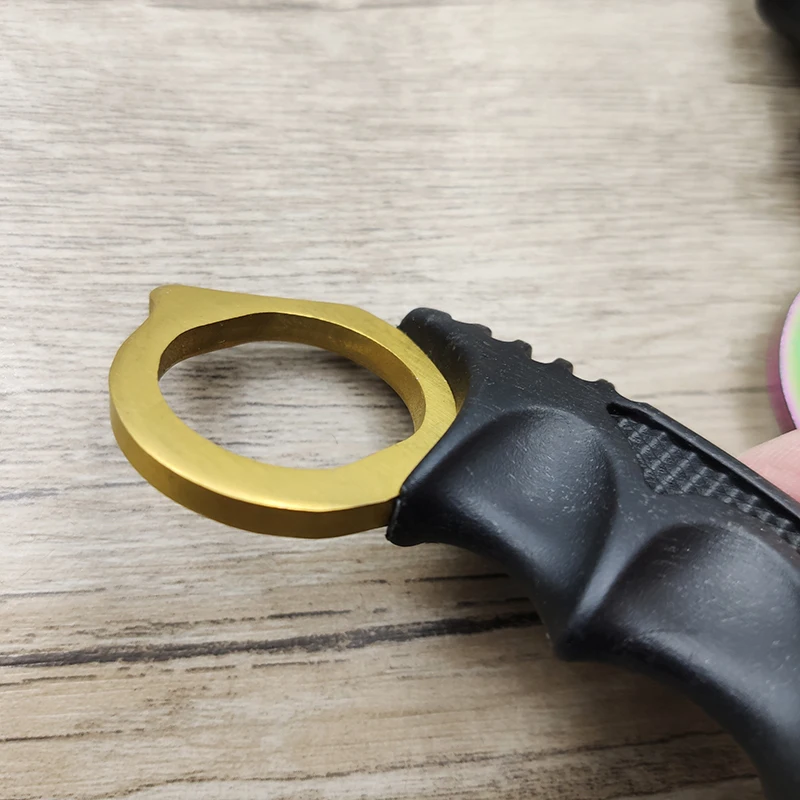 Новый утолщенный керамбит из нержавеющей стали CS GO нож с интегрированной ручкой