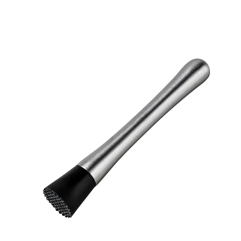 

20.5CM Stainless Steel DIY Drink Fruit Muddlers Ice Crusher Bar Tools Cocktail Muddle Bar Mixer Ice Crushing Tools