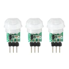 Пироэлектрический инфракрасный датчик движения PIR, автоматический детектор с модулем AM312, от 2,7 до 12 В постоянного тока