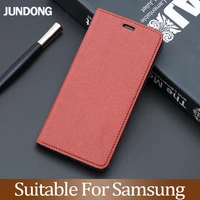 phone case for samsung a10 20 30 40 50 60 70 80 pu leather wallet back cover s6 s7 s8 s9 s10 note 8 9 plus flip phone bagcase