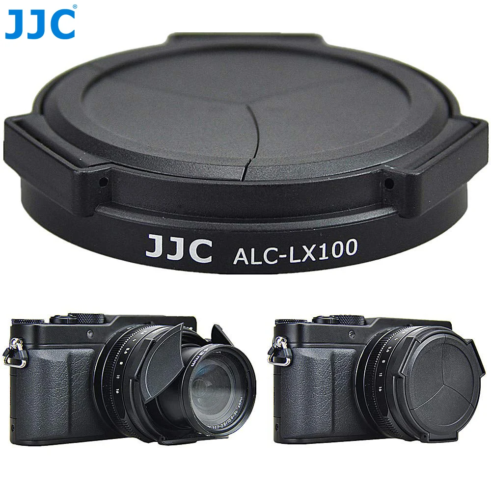 JJC Камера Протектор Авто крышка объектива для Panasonic LUMIX DMC-LX100 DMC-LX100II LEICA D-LUX(Typ 109) D-LUX7 заменяет DMW-LFAC1