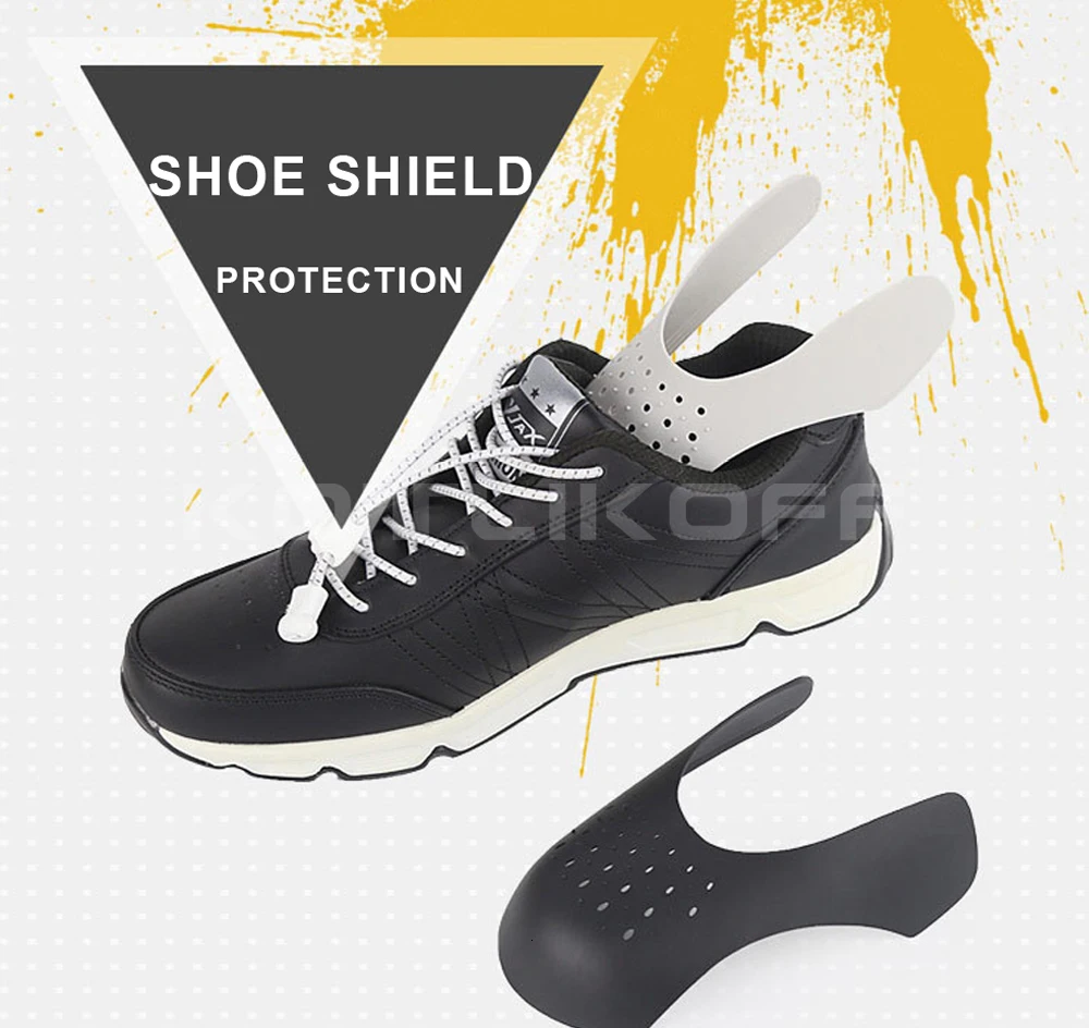 KOTLIKOFF защитные щитки для кроссовок, противосминаемый сморщенный сгиб, поддержка обуви, носок, спортивный мяч, носилки для обуви, Прямая поставка
