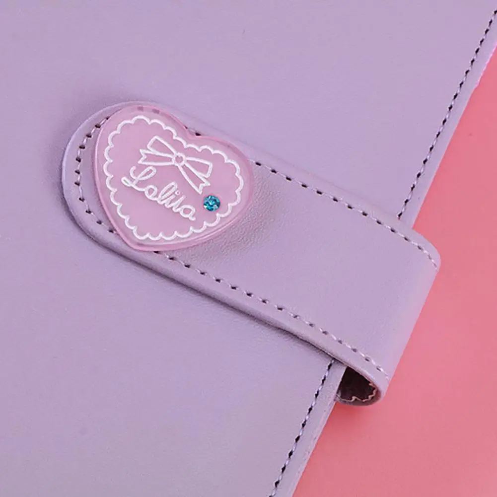 

Mini Portable Faux Leather Journal Notebook Diary Planner with Combination Lock