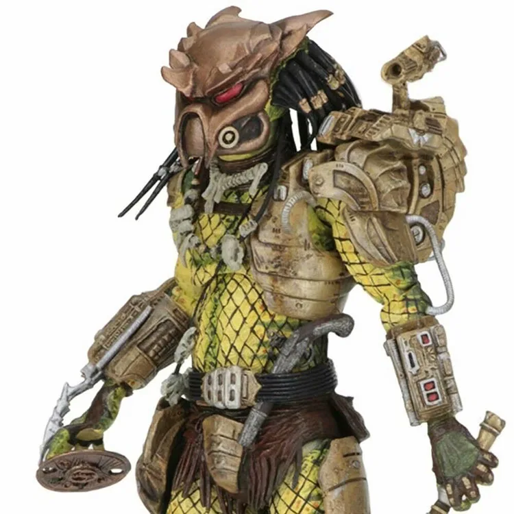Экшн фигурка NECA Predator eloer:the golden angel ultimate edition Коллекционная модель игрушка в