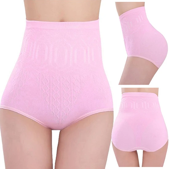 Женские трусики с высокой талией бесшовная высокая эластичность | Женская одежда