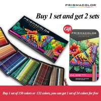 prismacolor art oily colored pencils 244872132150 colors lapis de cor wood colored pencils for artist sketch school supplies