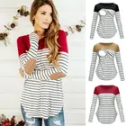 Весенне-осенняя Женская одежда для беременных с длинным рукавом