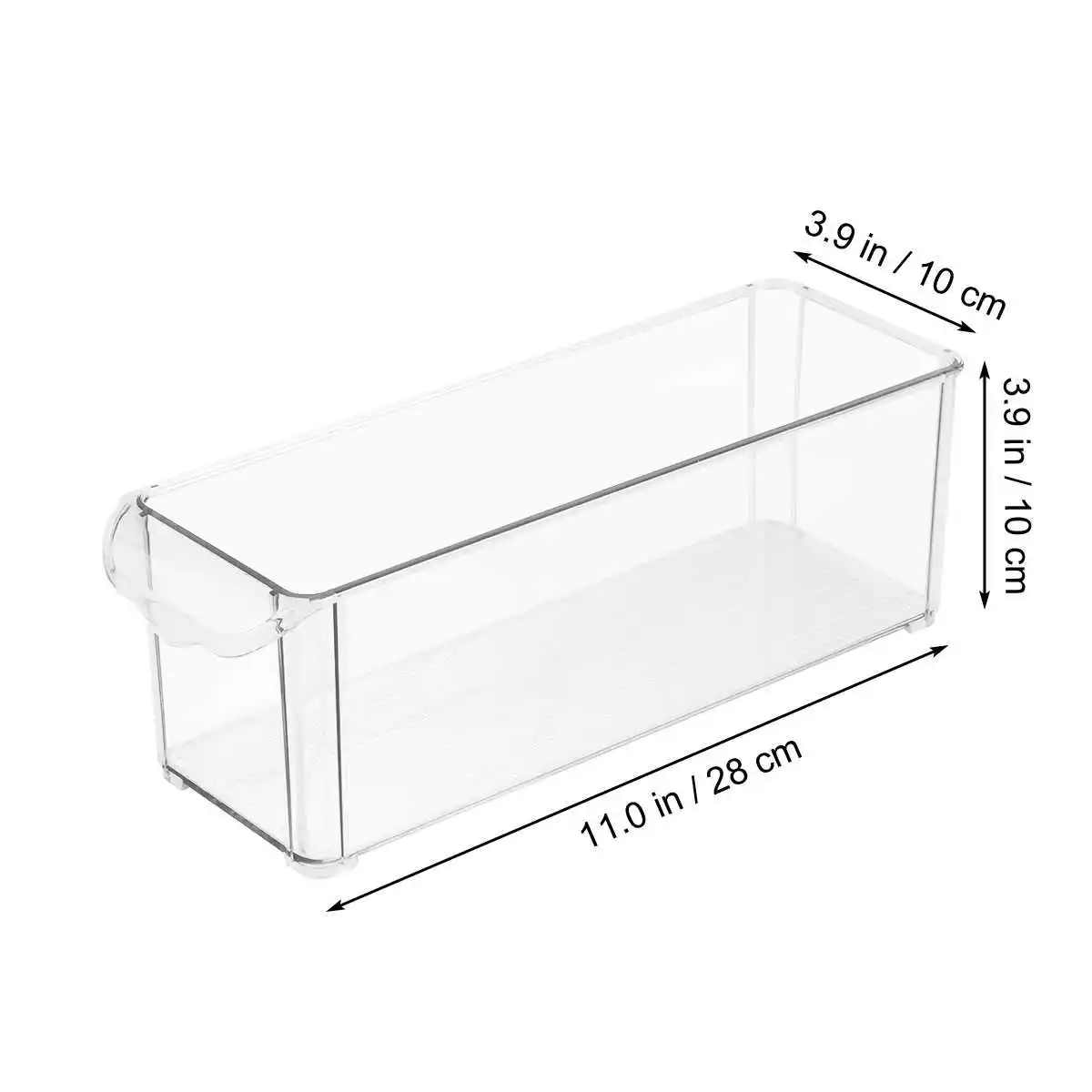 

2pcs Multifunctional Bin Storage Container Freezer Bin Refrigerator Organizer Food Storage Fridge Bin for Kitchen Organizer Box