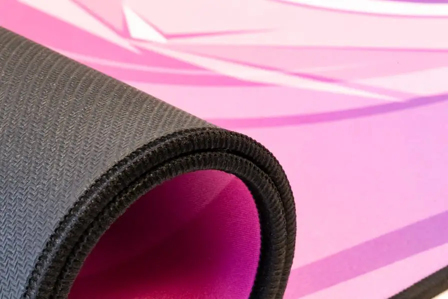 Гибкий игровой коврик для мыши Esport Tiger Smooth игр с неоновым окантовкой высокое
