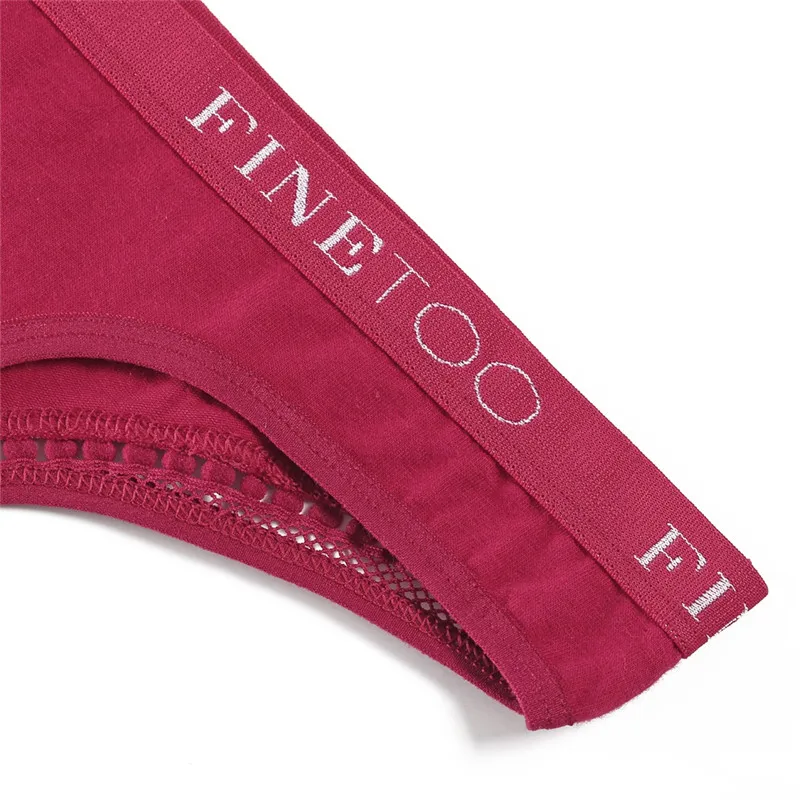 Стринги женские бесшовные хлопковые трусы-стринги пикантное нижнее белье трусы