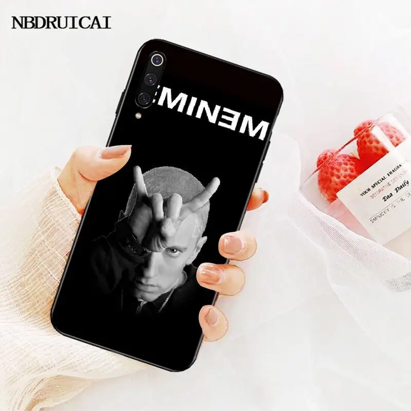 NBDRUICAI Rapper Eminem DIY чехол для телефона с рисунком Redmi Note 8 8A 7 6 6A 5 5A 4 4X 4A Go Pro Plus Prime |