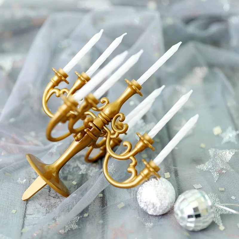 Ретро светильник подсвечники торт Топпер выбирает Happy День рождения подарок