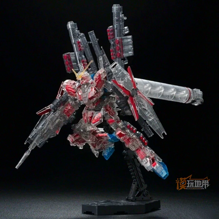 Bandai PB Expo HGUC 1/144 полный Чехол Броня с единорогом воина гундама прозрачное покрытие