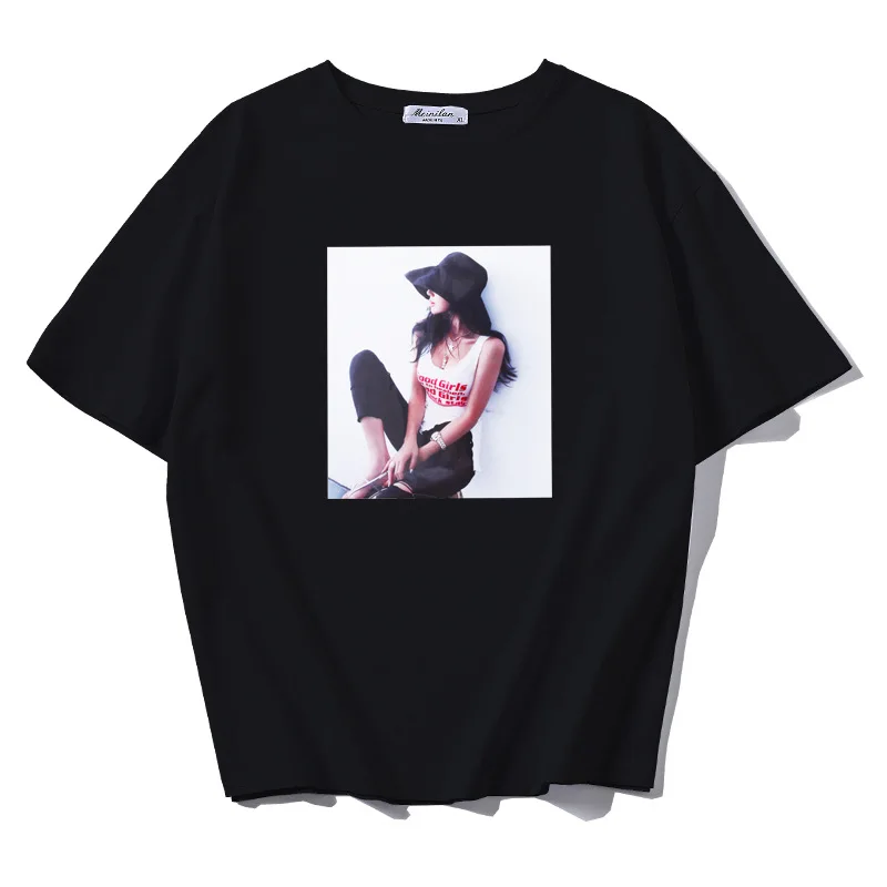 

Рубашка Ulzzang, модные женские футболки, футболка с забавным принтом, винтажная рубашка в стиле Харадзюку, летняя женская уличная одежда, женс...