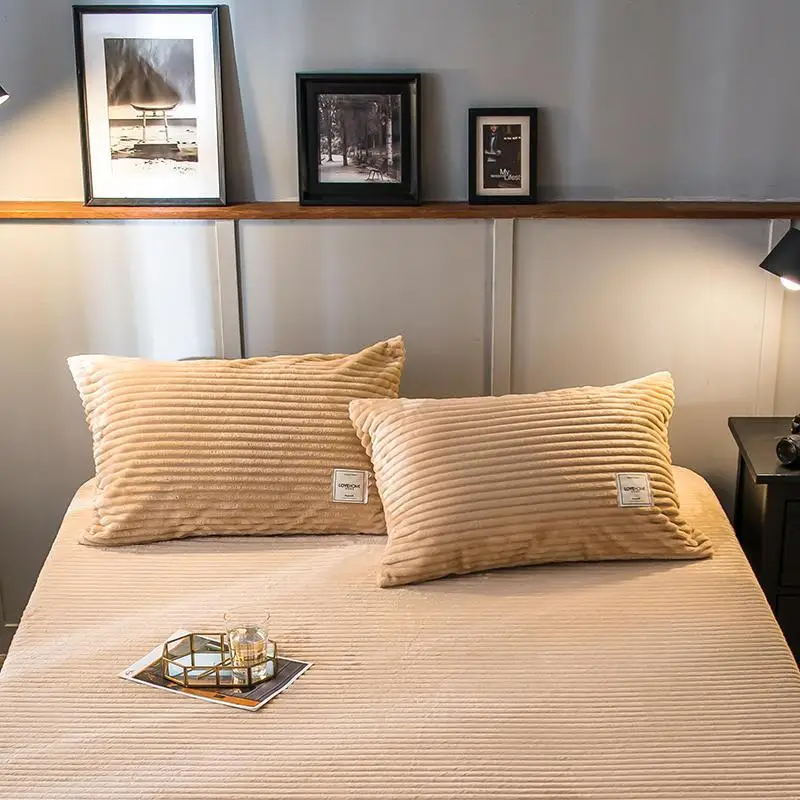 48 фланелевая наволочка 300 г/кв. М мягкое толстое одеяло подушка 48x74