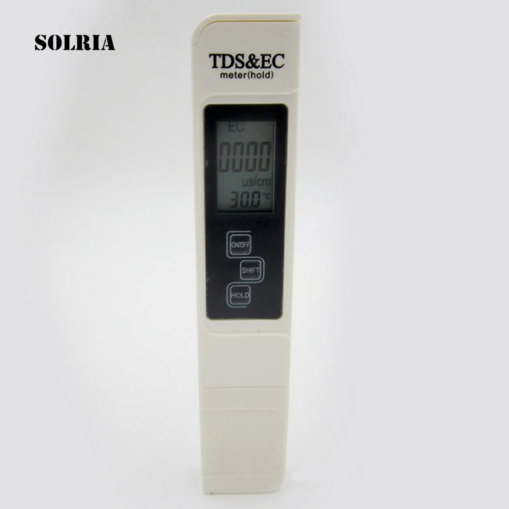 Цифровой Электрический рН тестовый карандаш Измеритель проводимости тест на