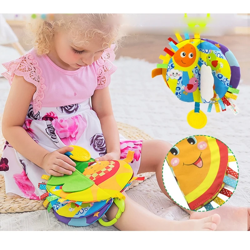 

Baby Educational Toys Cloth Book Rustling Coloring Early Learning Toys For Children Toddler Toys 0 12 24 Months Hanging Baby Toy