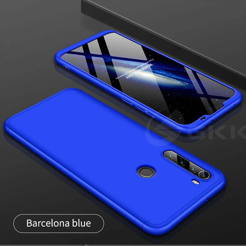 GKK Роскошный чехол для Xiaomi Redmi Note 8T 5 7 8 Pro полная защита противоударный 3 в 1 жесткий чехол для Xiaomi Redmi Note 8 Pro Чехол