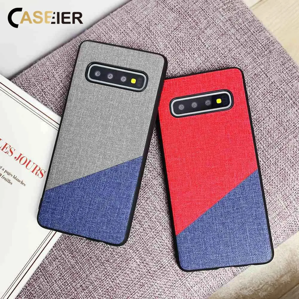 Caseier чехол для телефона для samsung S10 S9 S8 плюс сплайсированные шаблон чехол для samsung A50 A30 A7 A8 Note 9 8 чехлы