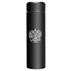 Русская двухсторонняя умная изоляционная чашка с изображением орла из нержавеющей стали, умная чашка с отображением температуры, чайная чашка, автомобильный термос
