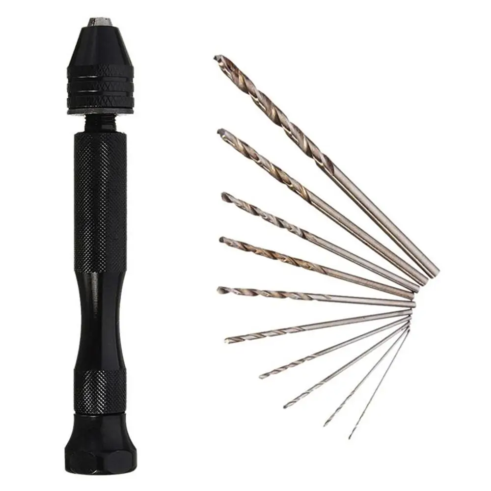 Миниатюрное ручное сверло спиральное деревообрабатывающий набор инструментов