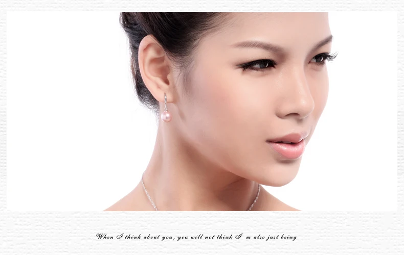 Fashion Women Natural Freshwater Pearl Stud Earrings S925 Silver Color Oblate Earring For Valentine's Day Jewelry Gift | Украшения и