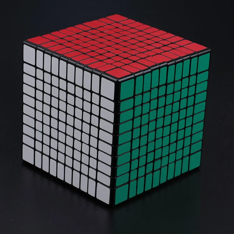 Shengshou 10x10x10 куб, волшебный куб, головоломка, 10 слоев, магический куб, головоломка, скоростной подарок, развивающие игрушки для детей, обучающая игрушка