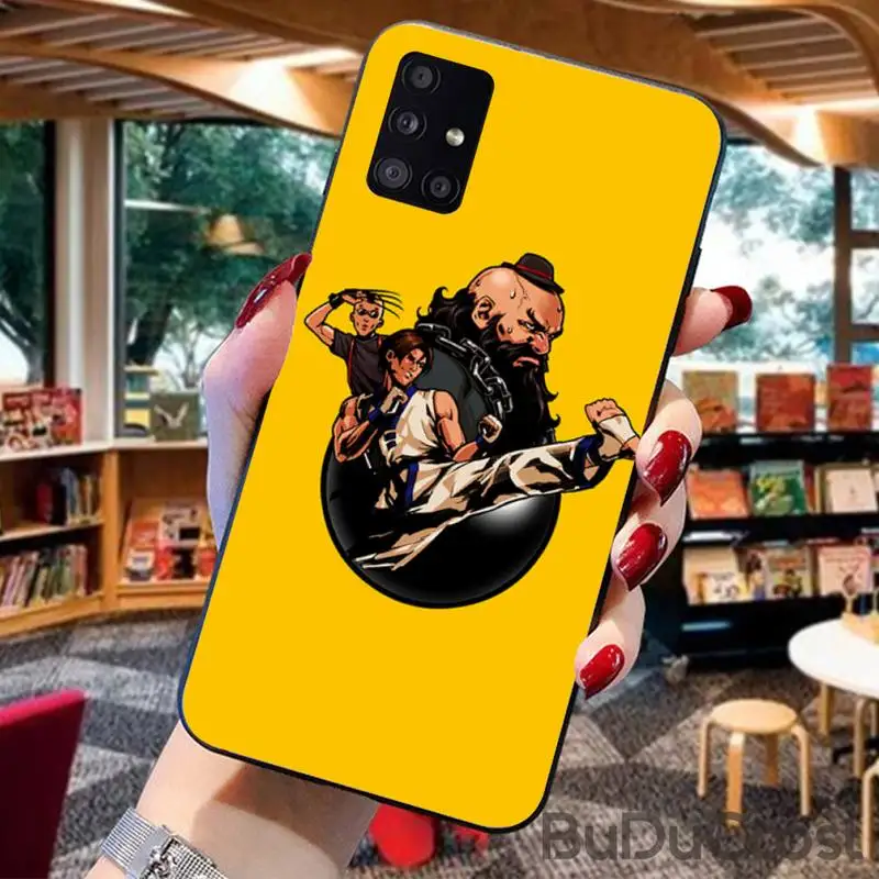 

King of Fighters Fighting Game Phone Case For Samsung Galaxy A21S A01 A11 A31 A81 A10 A20E A30 A40 A50 A70 A80 A71 A51