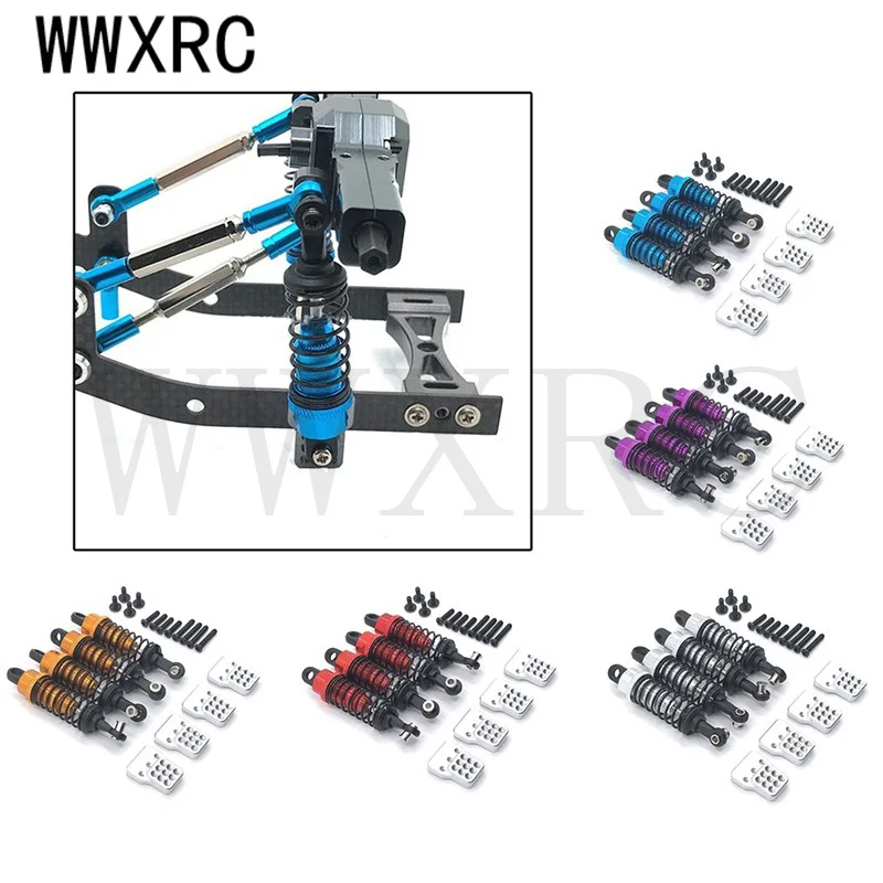 4 шт. масляный амортизатор для WPL C14 C24 MN D90 D91 mn99 mn99s