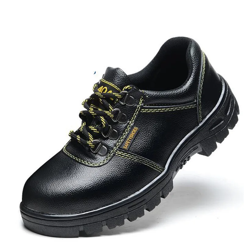 

Мужская Рабочая защитная обувь со стальным носком, мужские ботинки из искусственной кожи, дышащие уличные повседневные кроссовки, защитные...