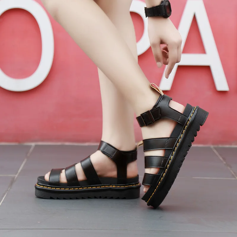 

Summer female sandals sandals Martin thick bottom fingerless fashion fashion sandals