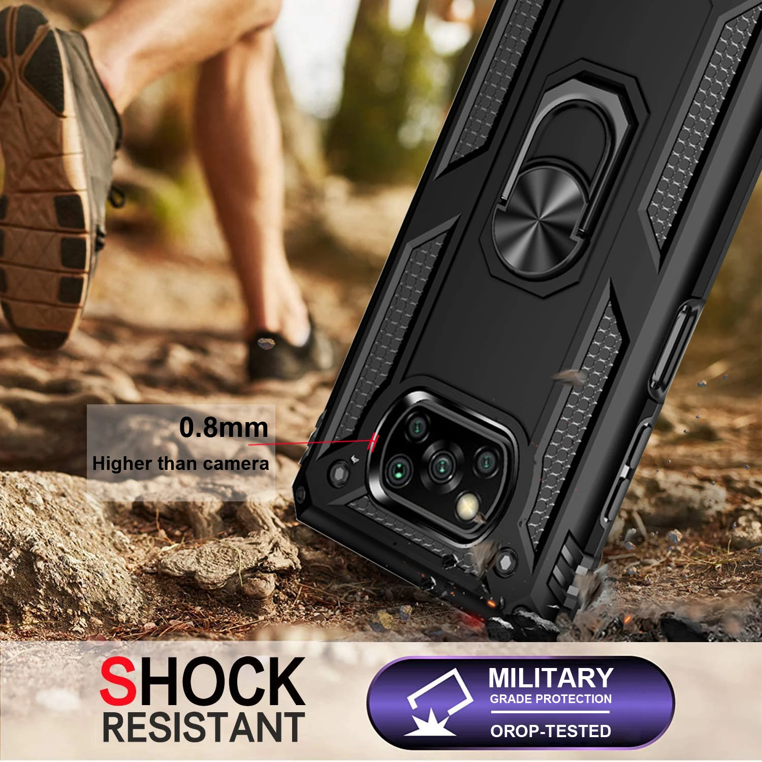 Poco X3 3x Pro NFC Pocox3 Case Shockproof Armor Transparent Camera Protector Back Cover For Xiaomi Poco X3 3x Pro NFC Pocox3 X 3