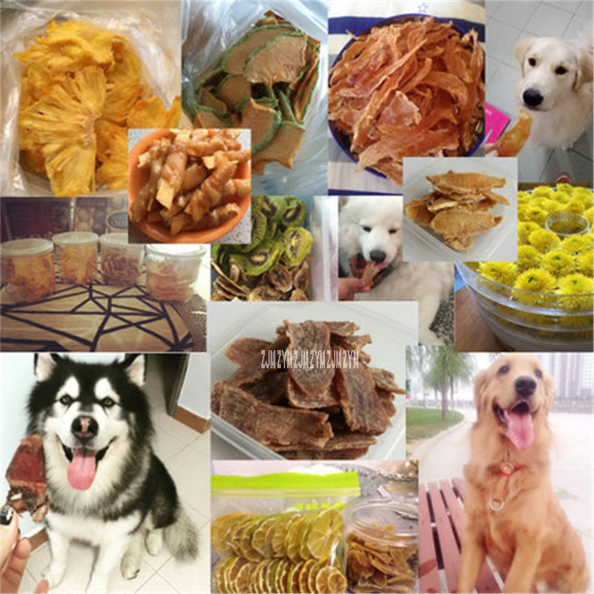 

S7 Cylindrical Intelligent Timing Food Drying Machine Electric Fruit Dryer Tool for Home Fruit Vegetable Food Drying Dehydrator