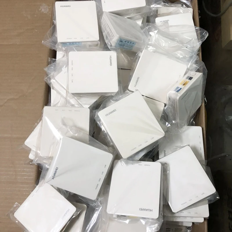 90% новый используемый Хуа Вэй HG8010H epon ONU ont модем 1GE LAN прошивка английский